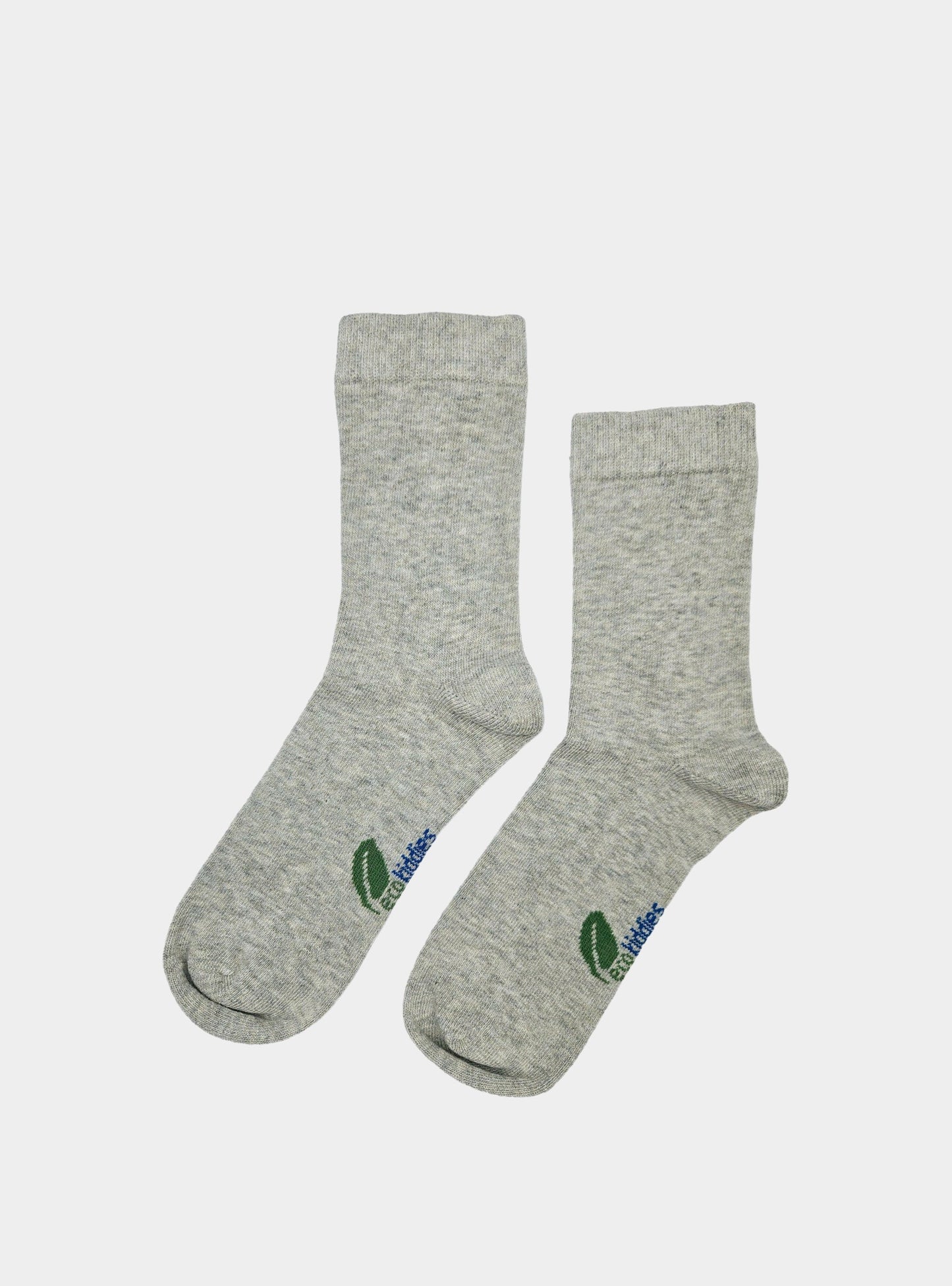 Grey School Socks - Kids (Plain Socks) Eco Kiddies