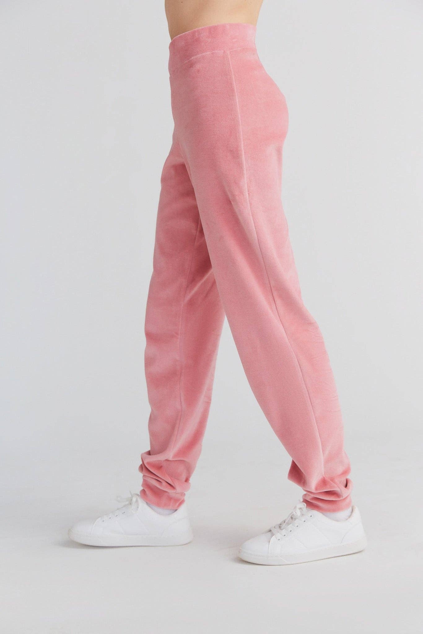 Organic Soft Fleece Cuffed Sweatpants: Womens Earth Wardrobe
