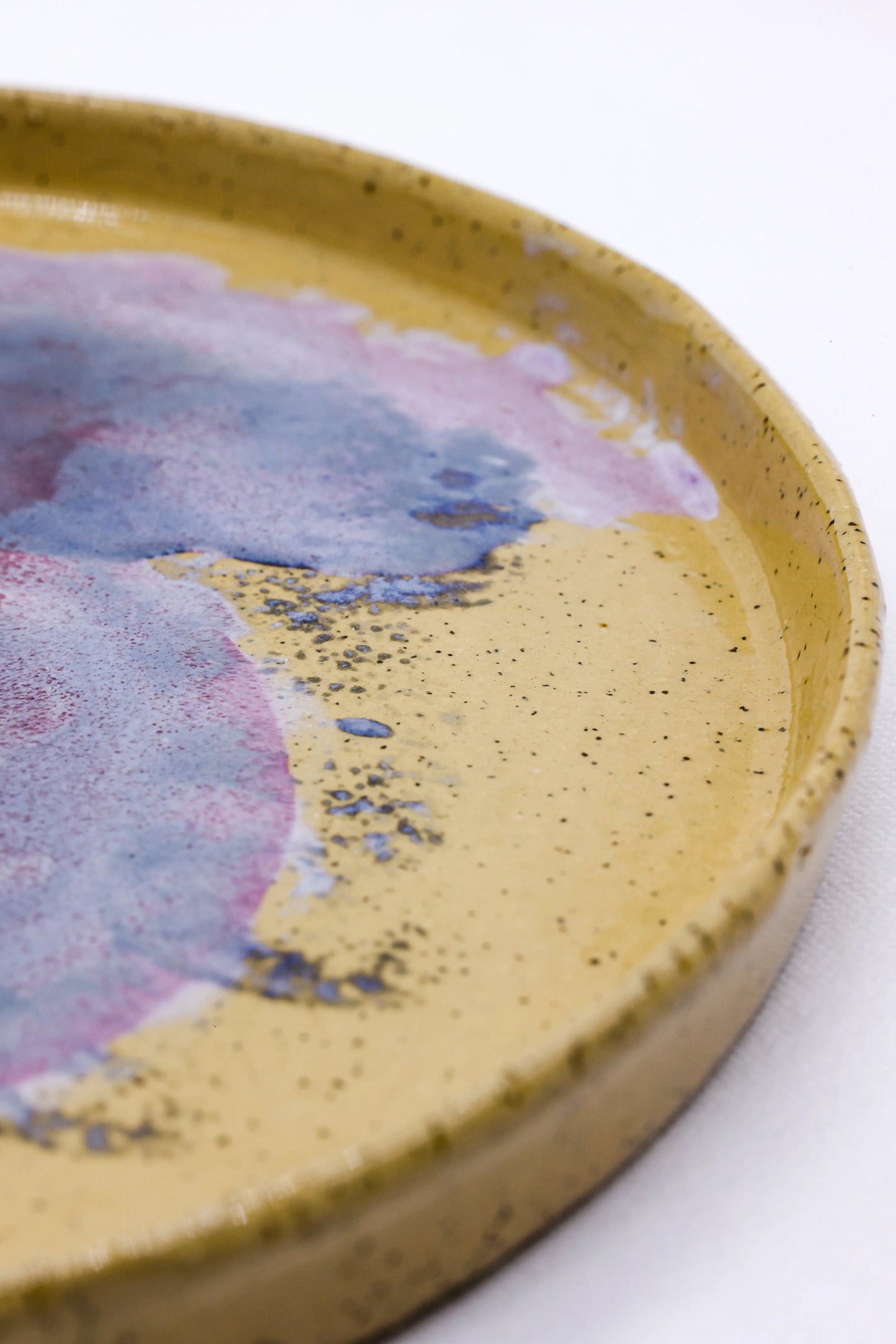 27 cm Deepsea Stoneware Handmade Ceramic Dinner Plate Ribera Handmade Ceramics