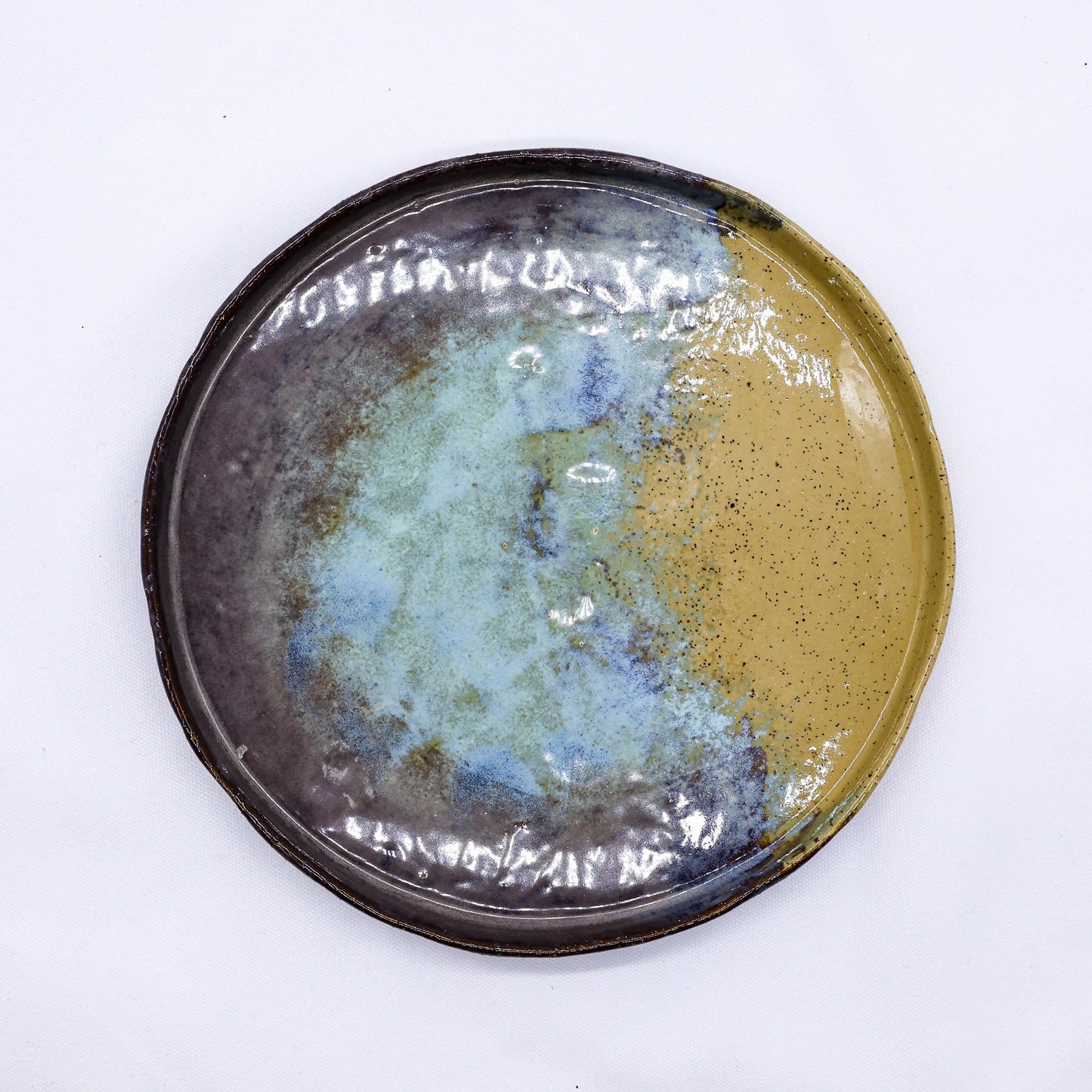 27 cm Shoreline Stoneware Handmade Ceramic Dinner Plate Ribera Handmade Ceramics
