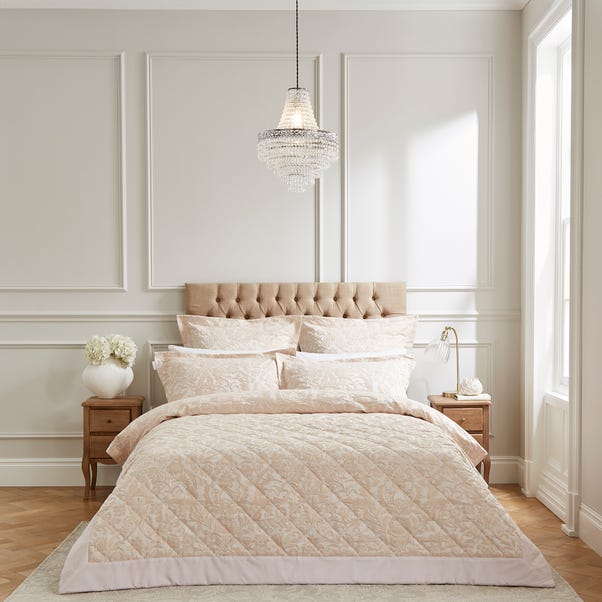 Champagne Dorma Winchester Bedspread Dunelm