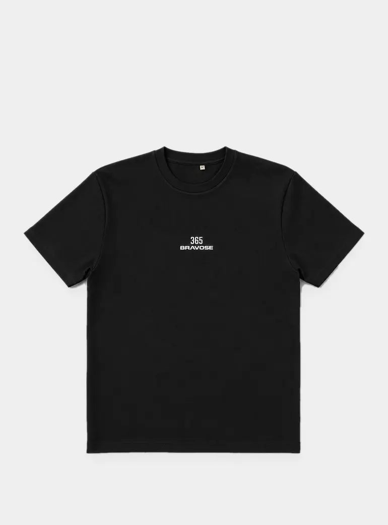 365 Classic Fit T-Shirt - Black Bravose