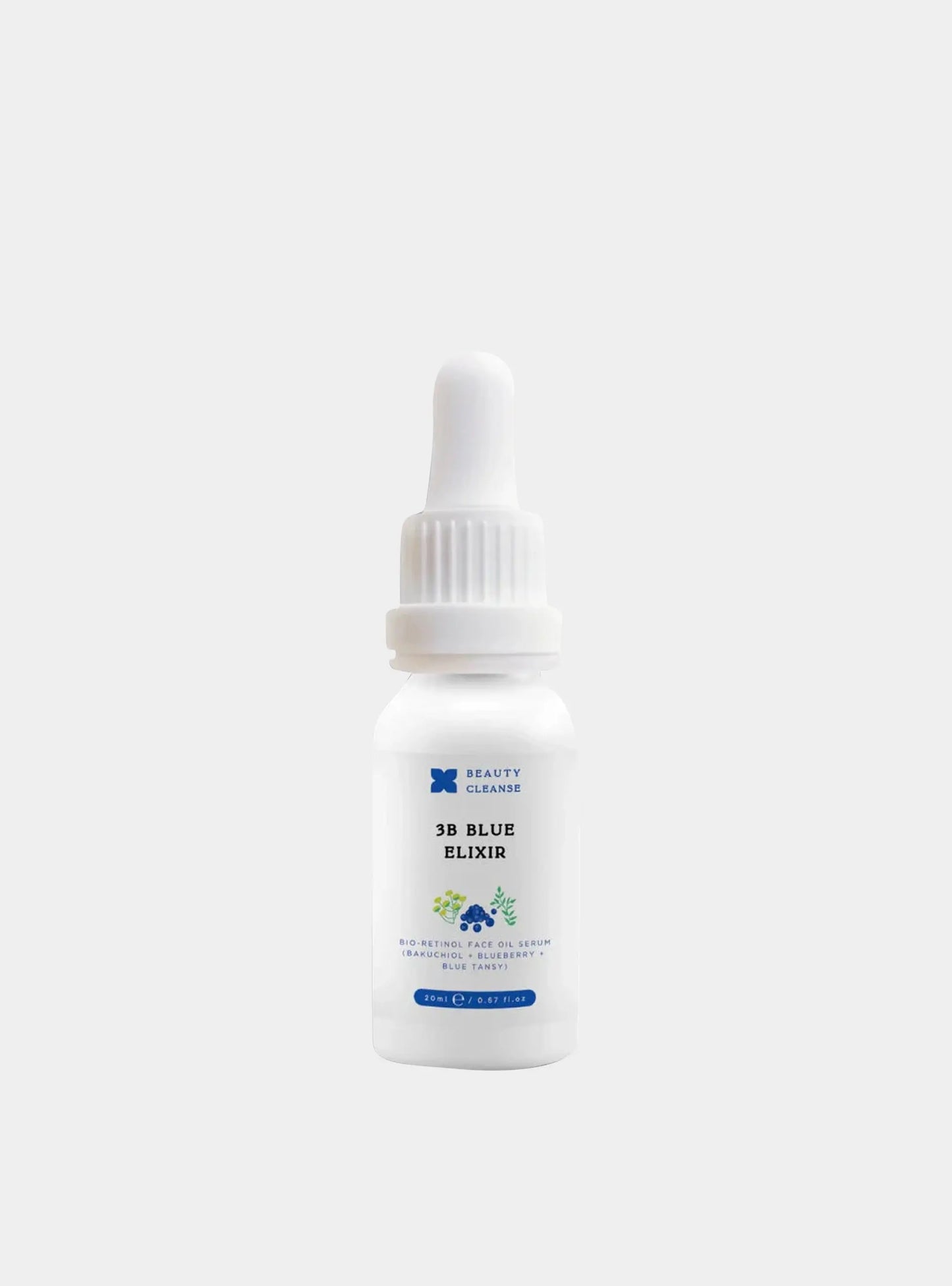 3B Blue Elixir Bio-Retinol Face Serum Beauty Cleanse Skincare