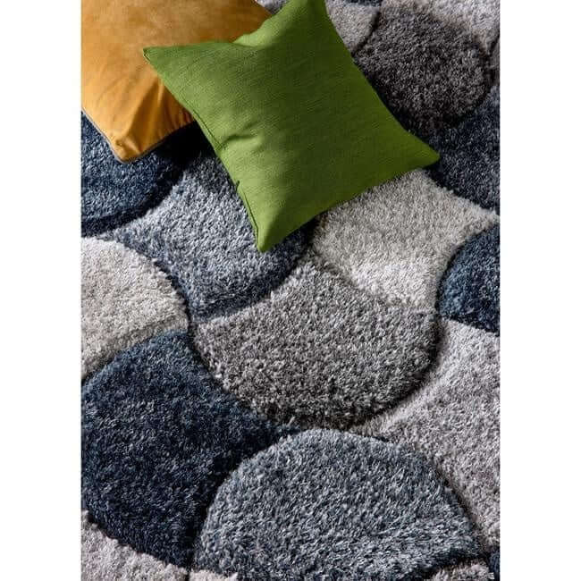 3D Carved Rug Geometric Design The Rugs