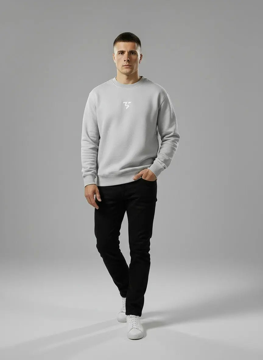 3D Embroidered Sweatshirt Third Shot UK