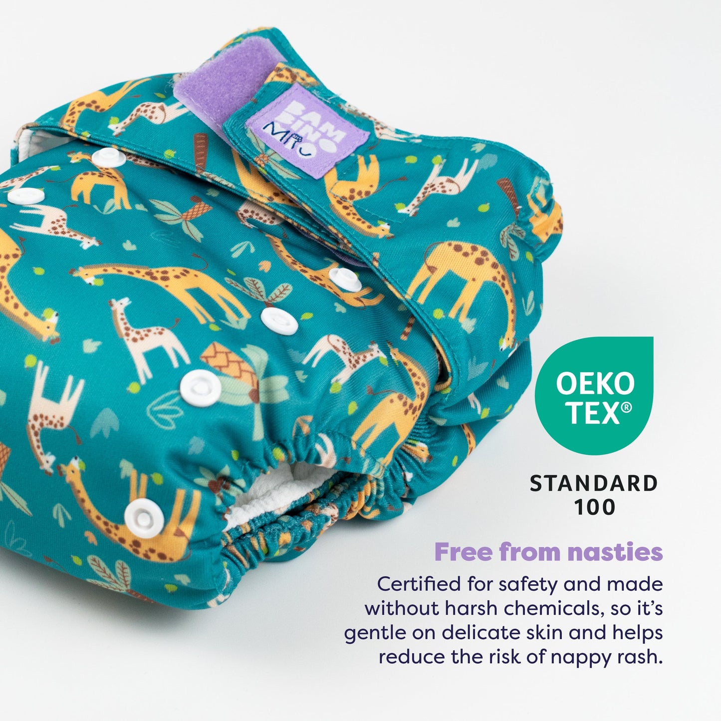 Revolutionary Reusable Nappy in Tall Tails Bambino Mio (UK)