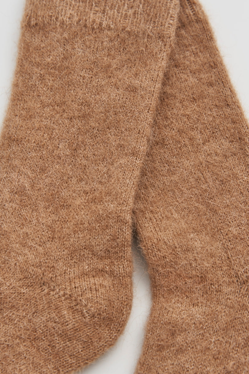 Alpaca Bed Socks Earth Wardrobe