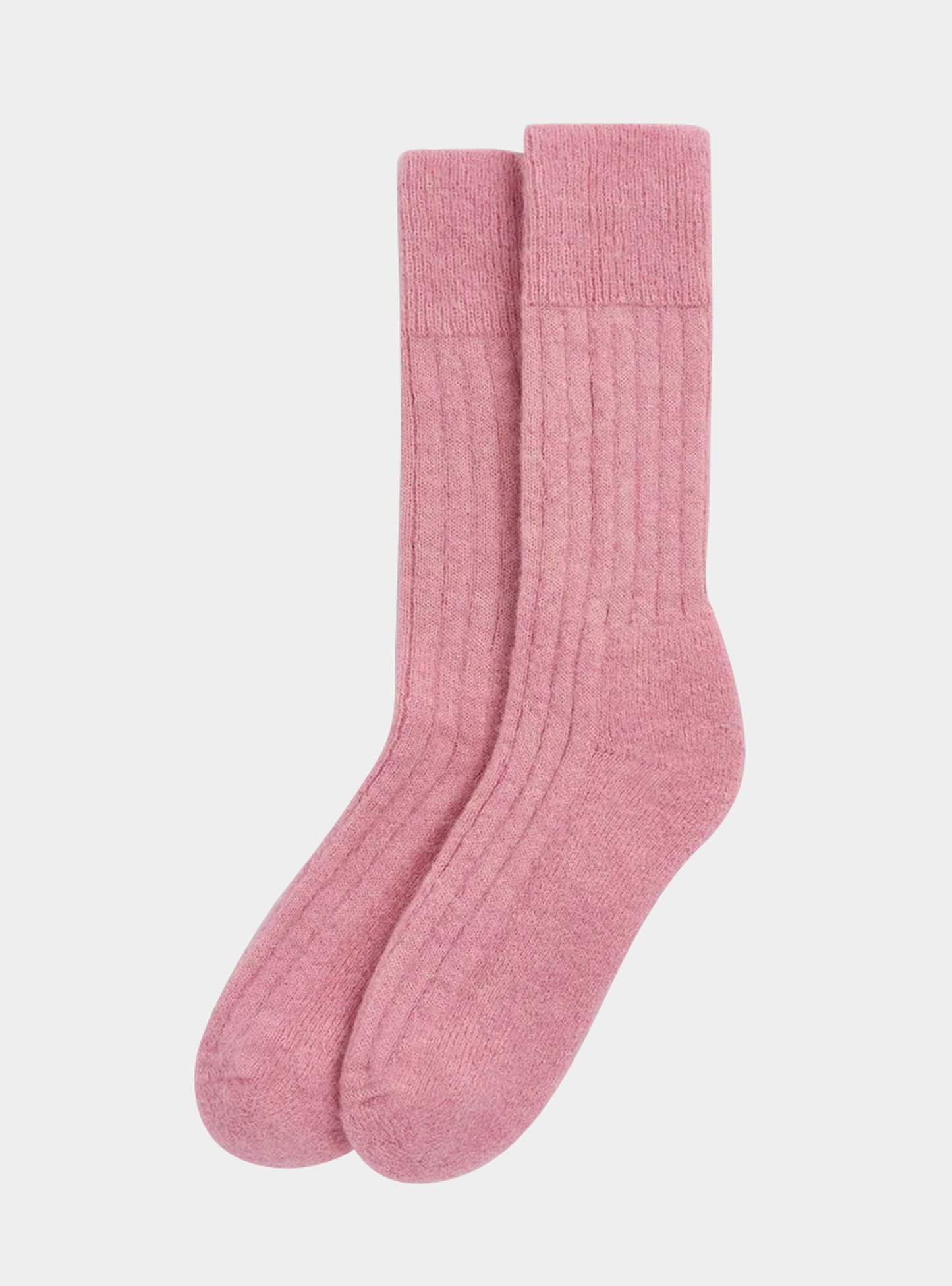 Alpaca Ultra Soft Ribbed Bed Socks Earth Wardrobe