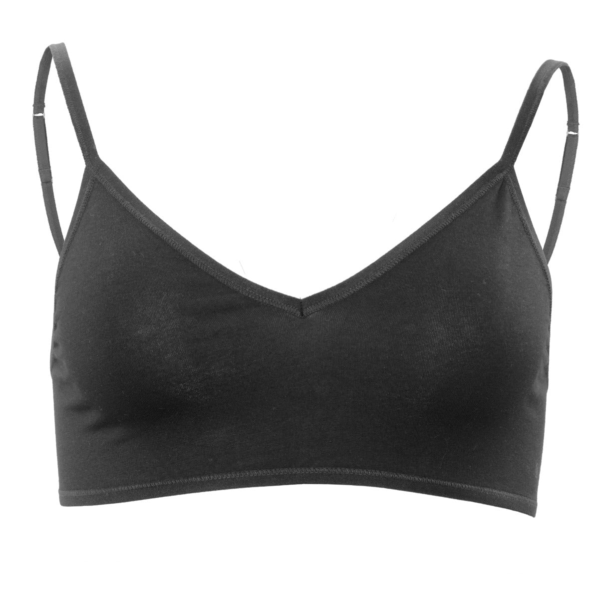 Organic V-neck Bralette: 2 Pack Earth Wardrobe