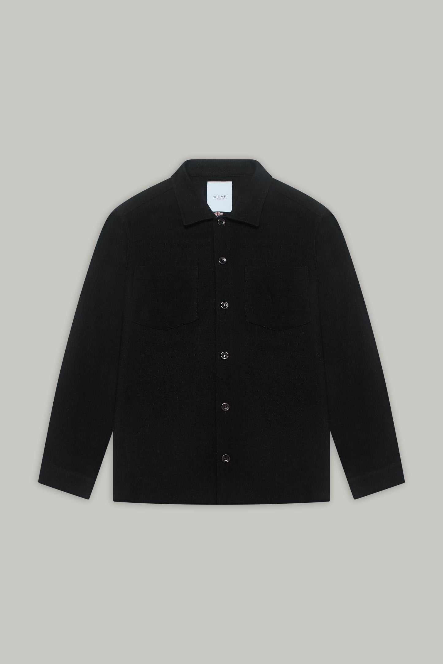 Bart Emilio Overshirt - Black Wear London