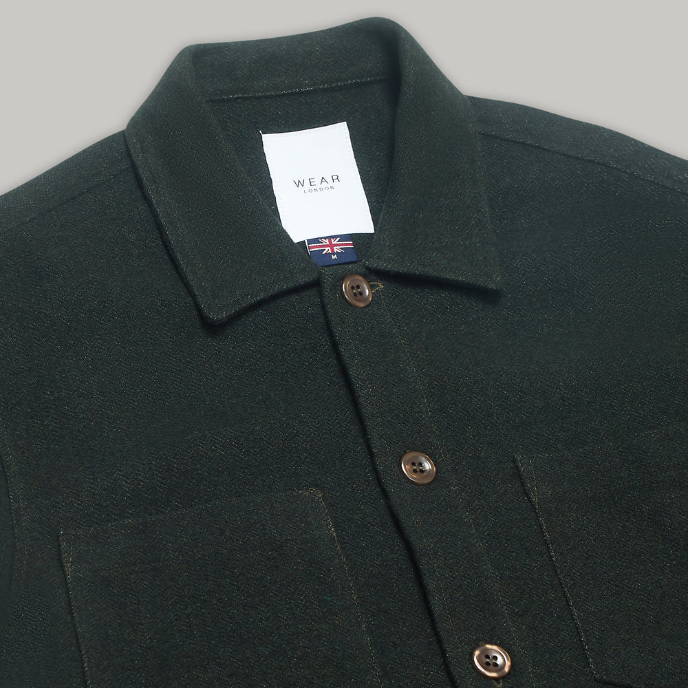 Bart Emilio Overshirt - Olive Wear London