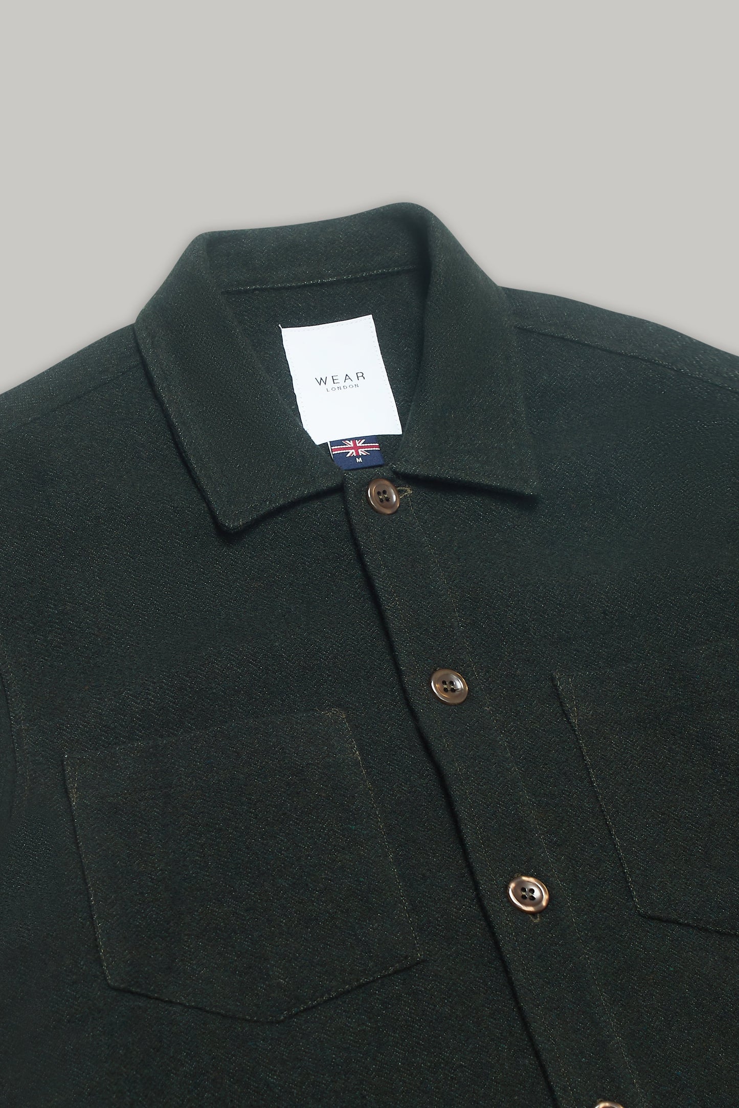 Bart Emilio Overshirt - Olive Wear London
