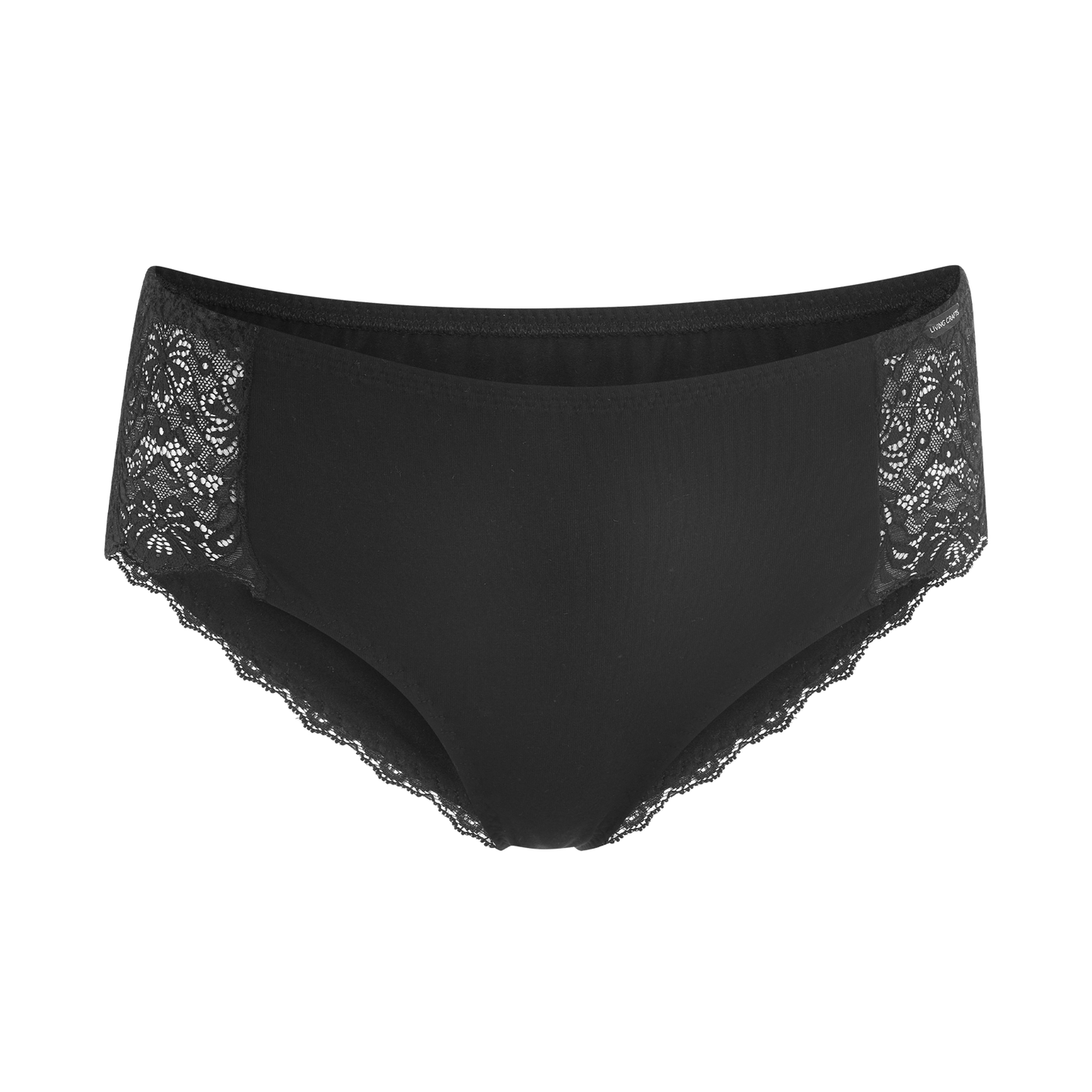 Organic Side Lace Briefs Earth Wardrobe