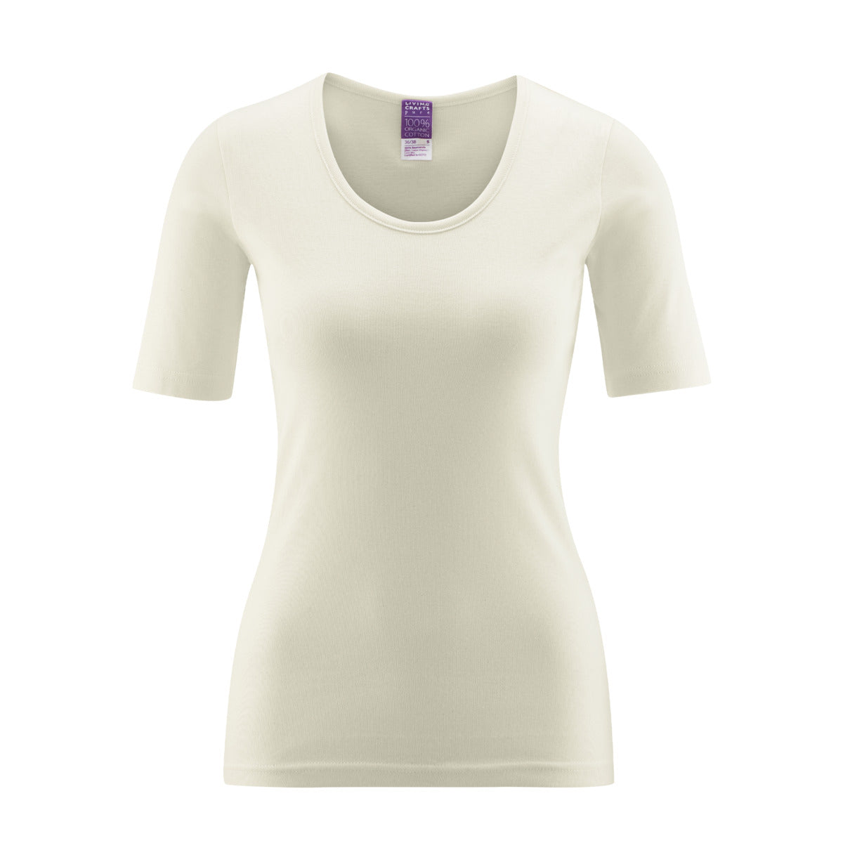 Organic Cotton Base Layer T-shirt: Womens Earth Wardrobe