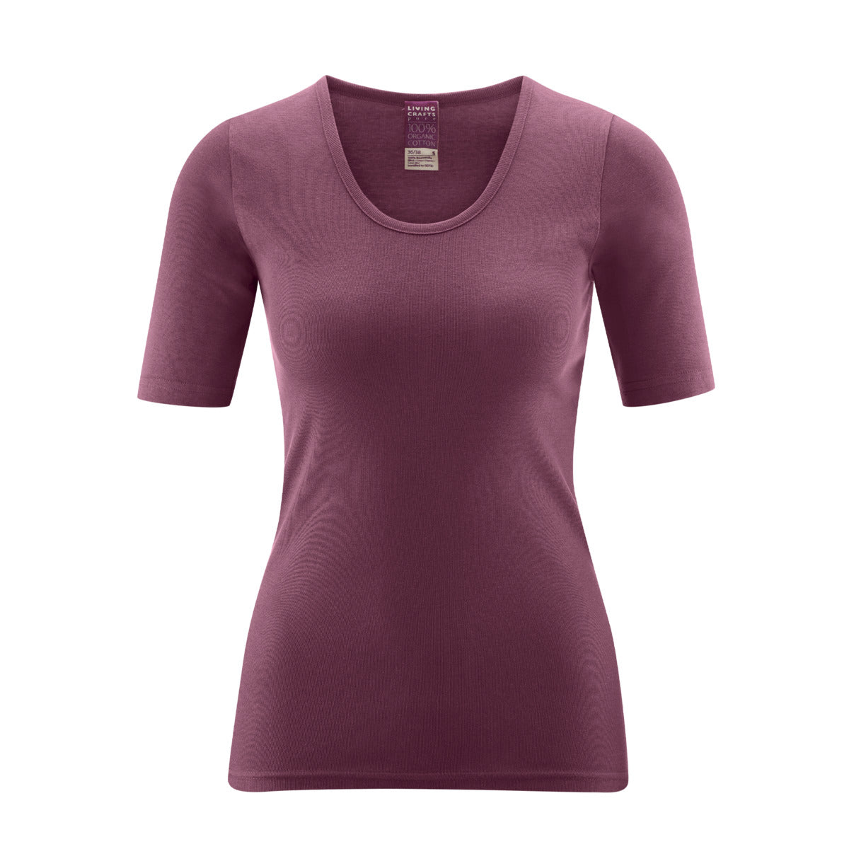 Organic Cotton Base Layer T-shirt: Womens Earth Wardrobe