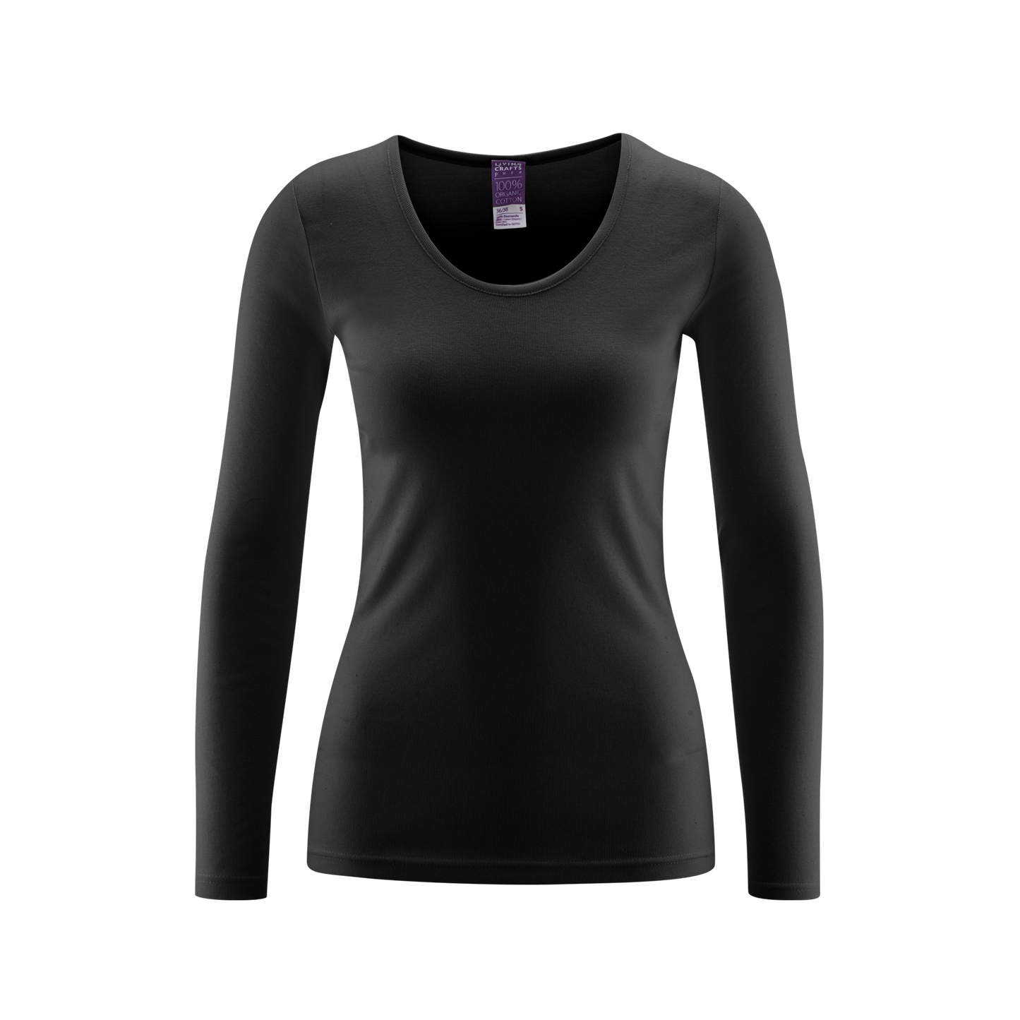 Organic Cotton Thermal Long Sleeve T-shirt: Womens Earth Wardrobe