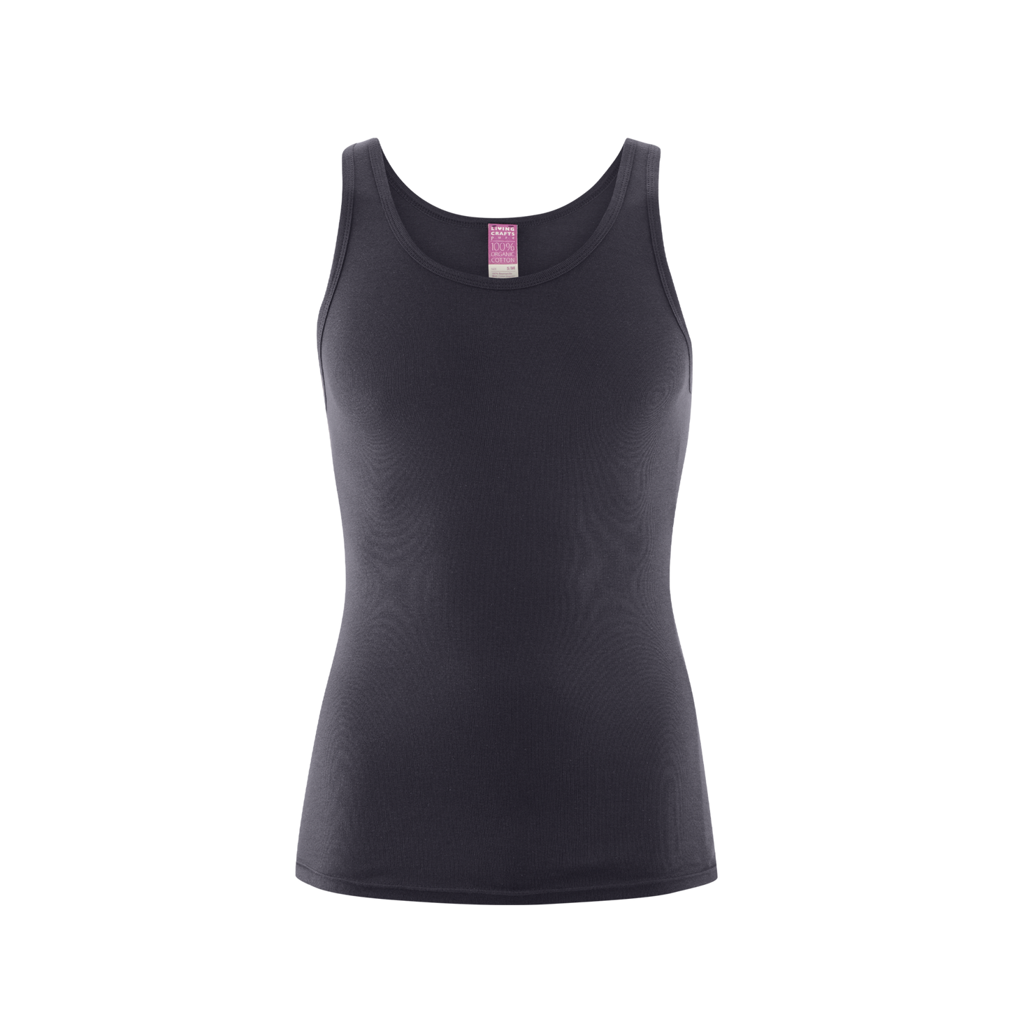 Organic Cotton Ribbed Vest: Mens Earth Wardrobe