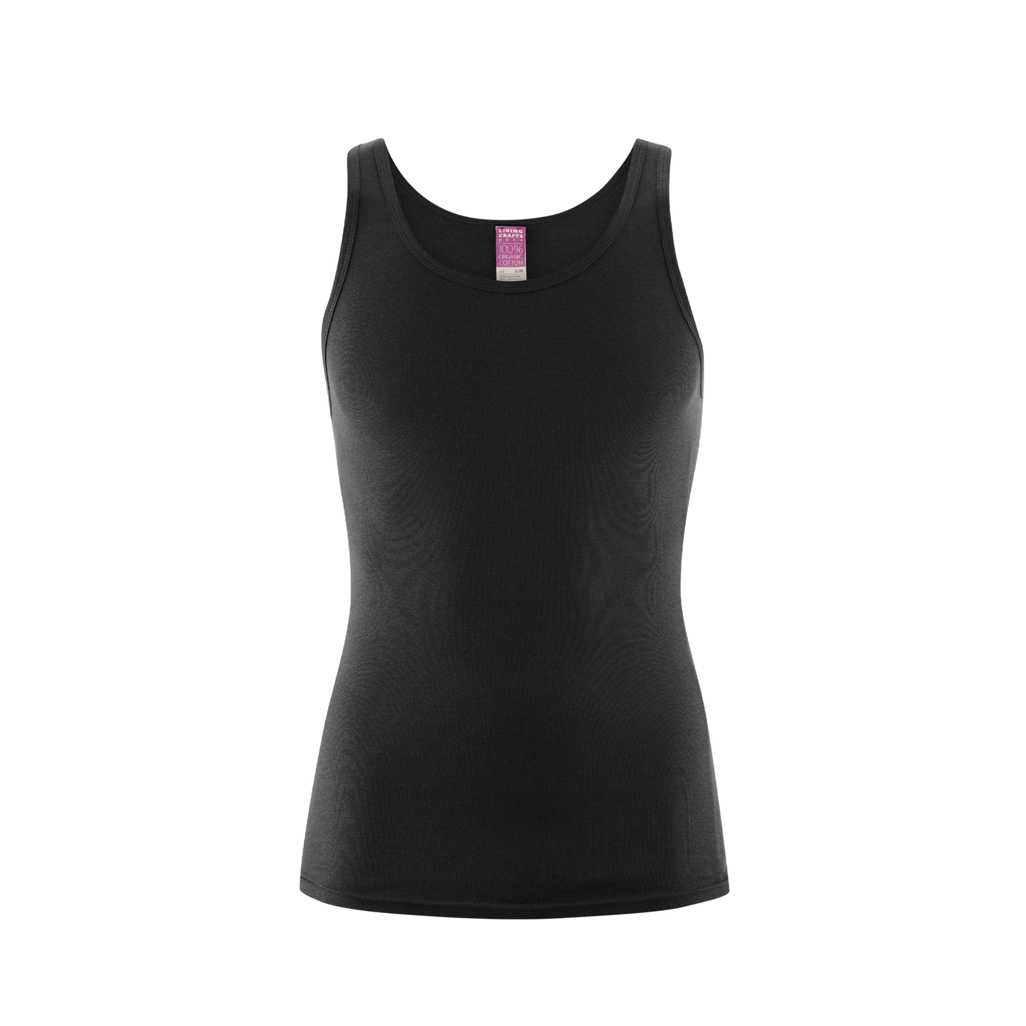 Organic Cotton Ribbed Vest: Mens Earth Wardrobe