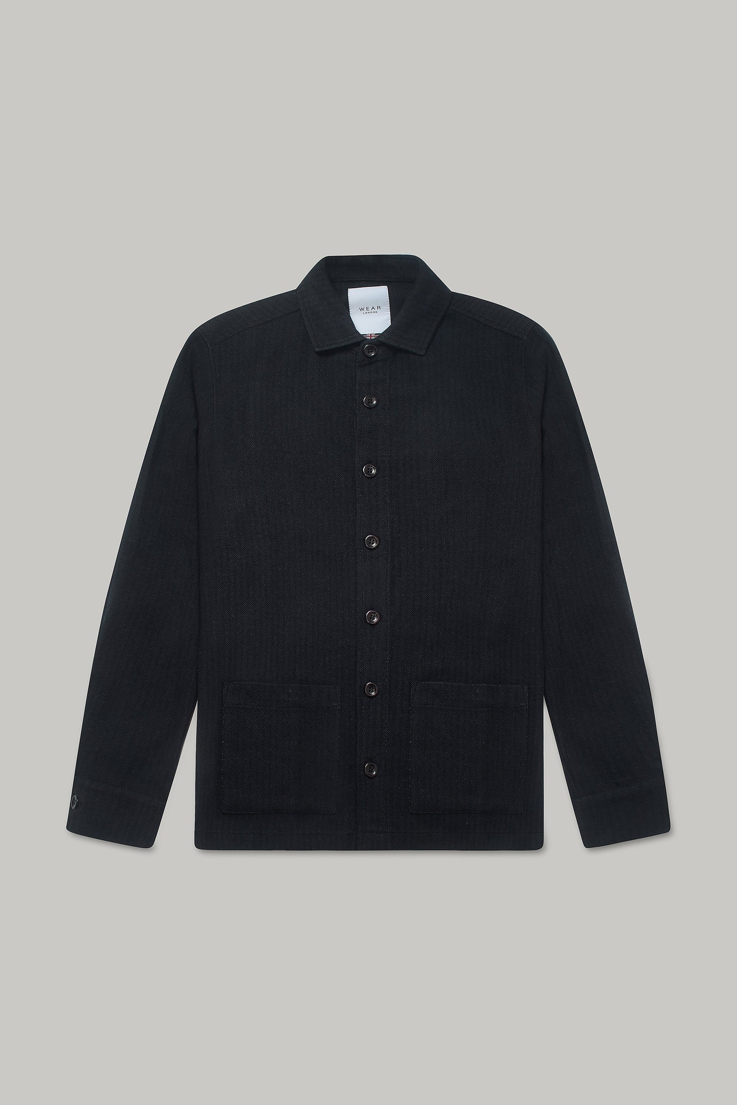 Artillery Guisy Overshirt - Black Wear London