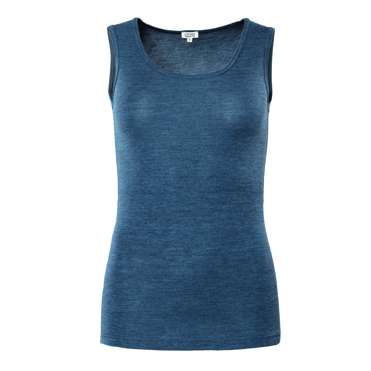 Wool & Organic Cotton Vest: Womens Earth Wardrobe