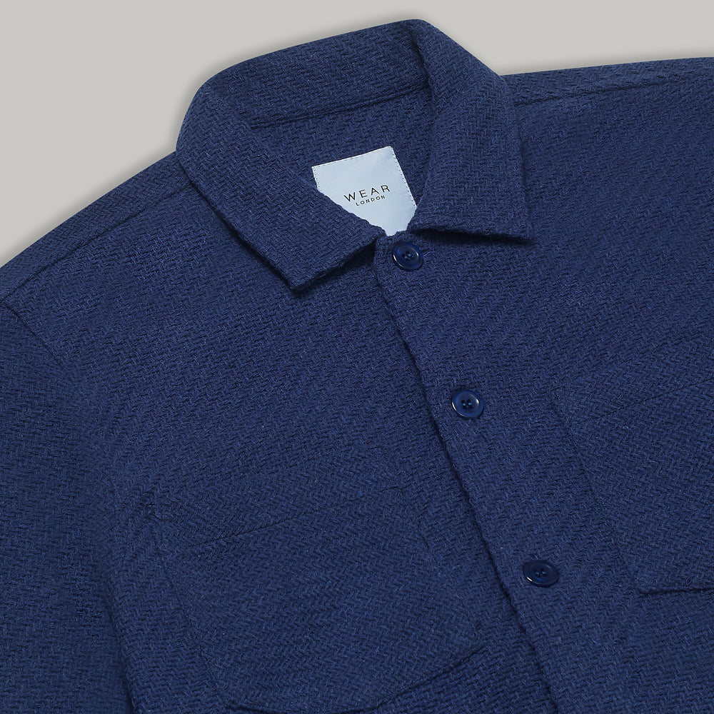 Bart Overshirt - Cobalt Wear London