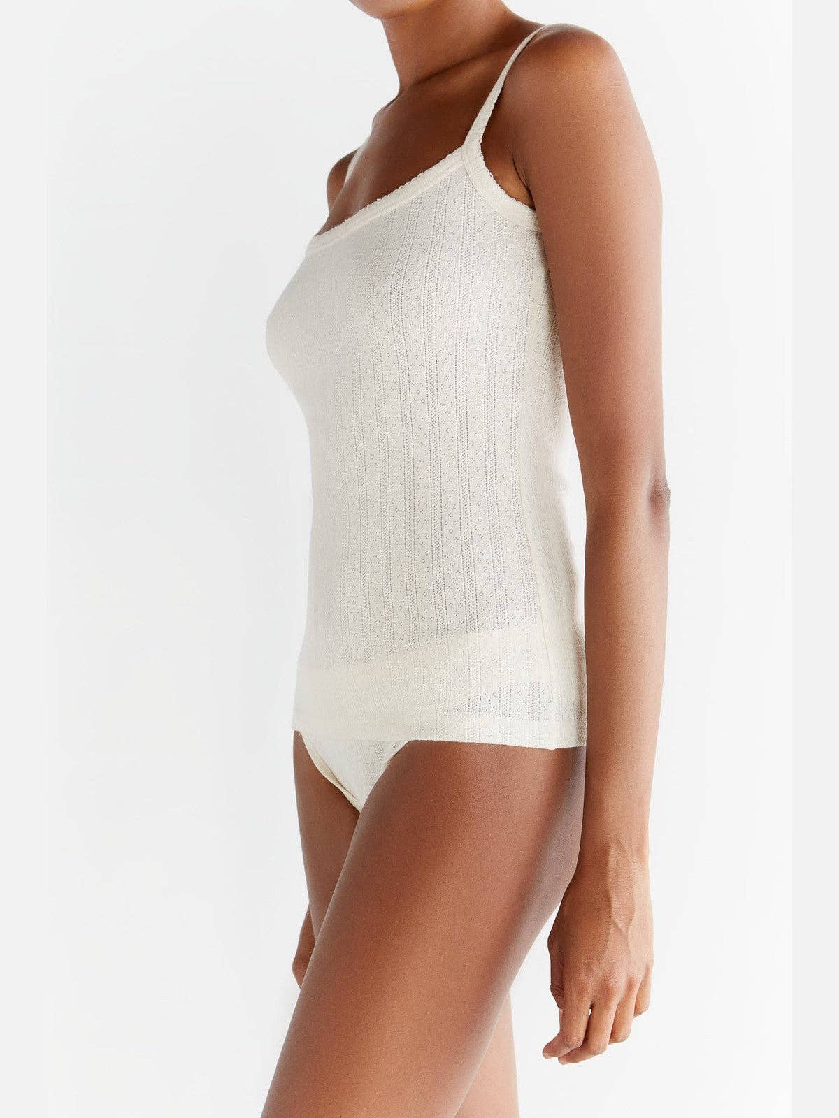 Organic Jacquard Vest with Strap: Womens Earth Wardrobe