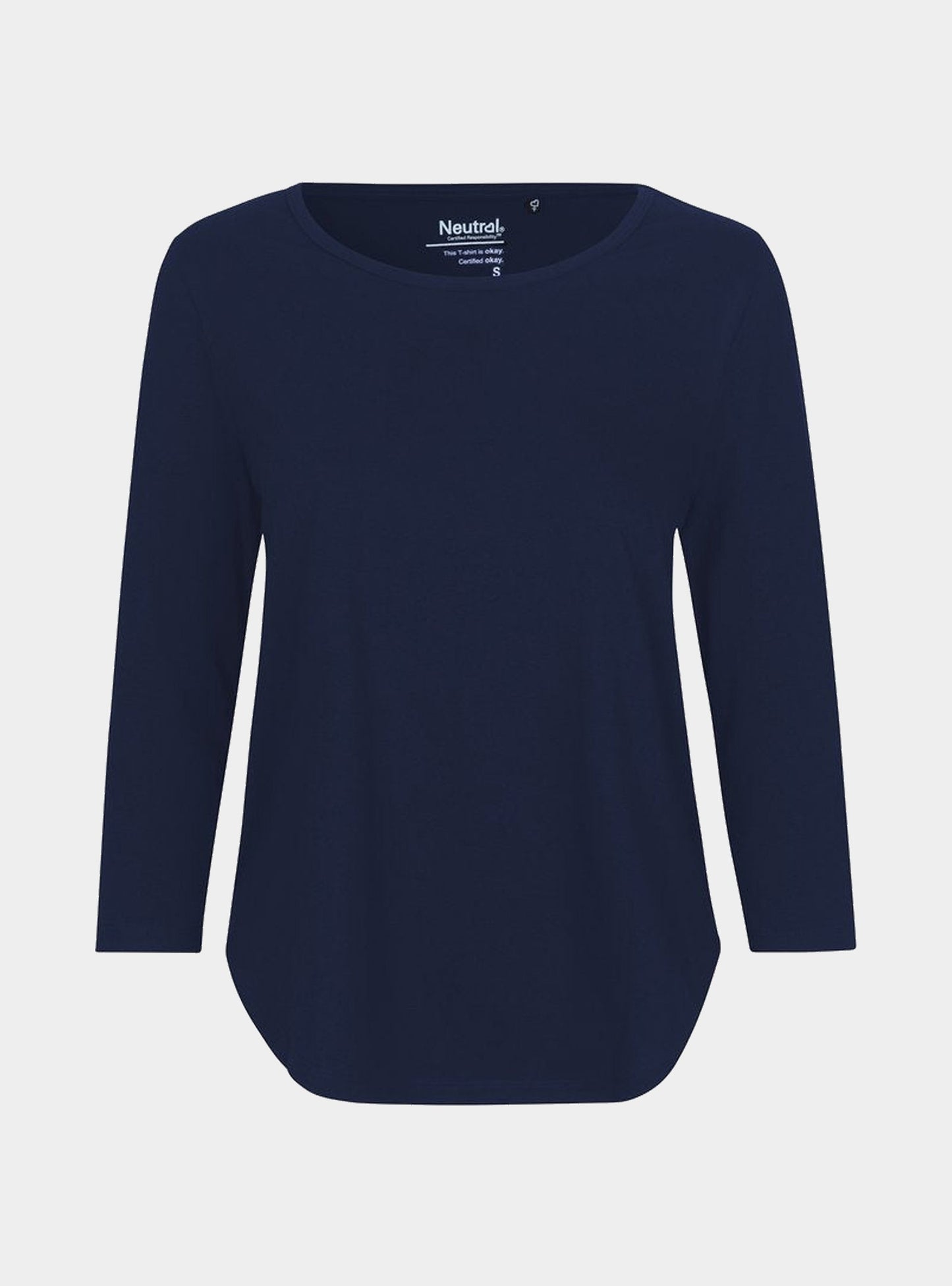 Fairtrade Organic Loose 3/4 Sleeve T-shirt Earth Wardrobe
