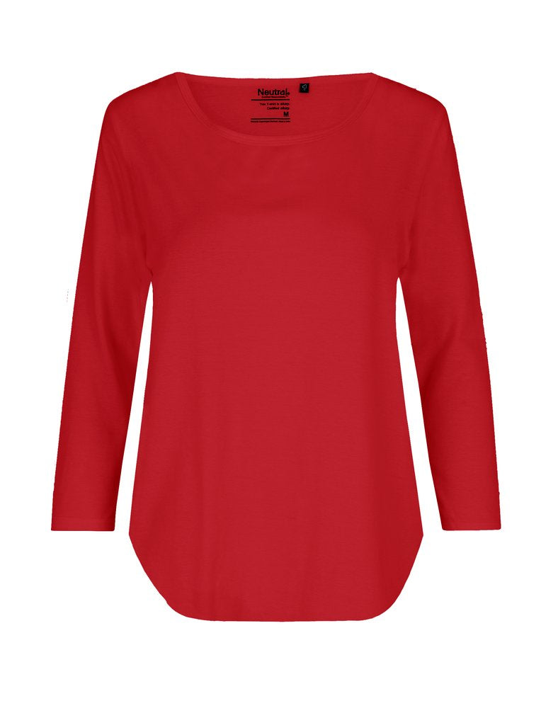 Fairtrade Organic Loose 3/4 Sleeve T-shirt Earth Wardrobe