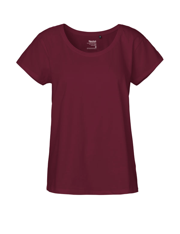 Fairtrade Organic Loose Fit T-shirt: Womens Earth Wardrobe