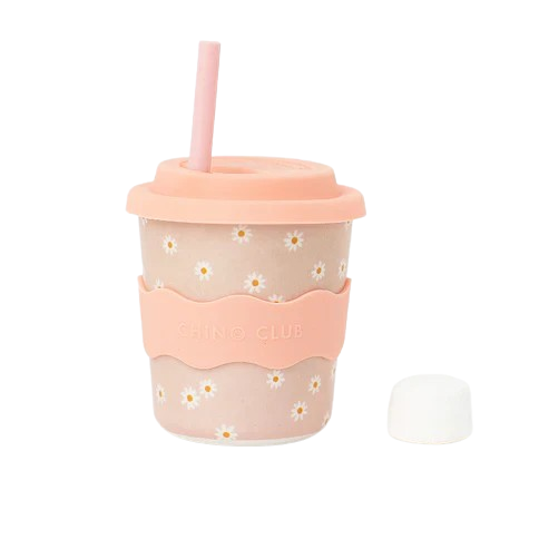 Daisy Chino Cup 8oz (STRAW INCLUDED) Chino Club UK