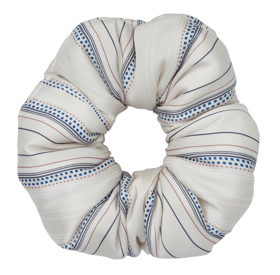 Oversized Striped Silk Scrunchie MAMU Dream