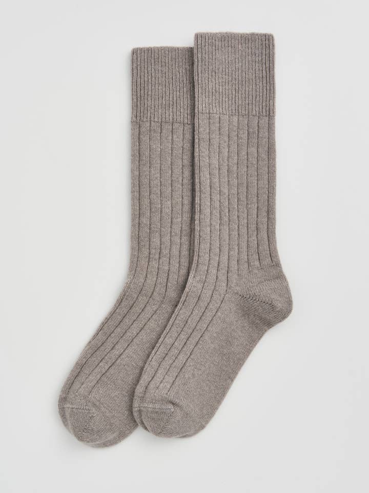 Merino Bed Socks Earth Wardrobe