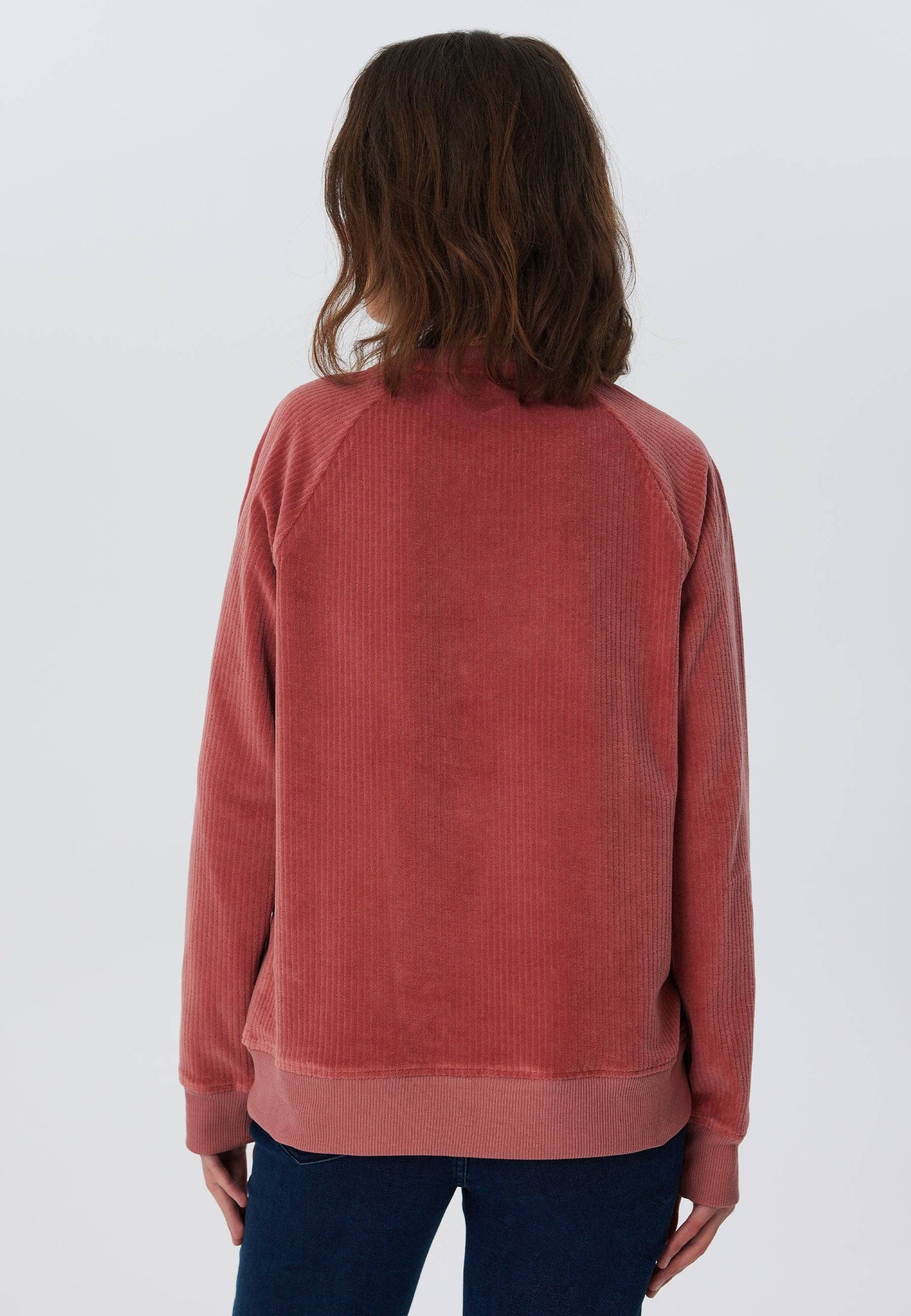 Organic Corduroy Sweatshirt: Womens Earth Wardrobe