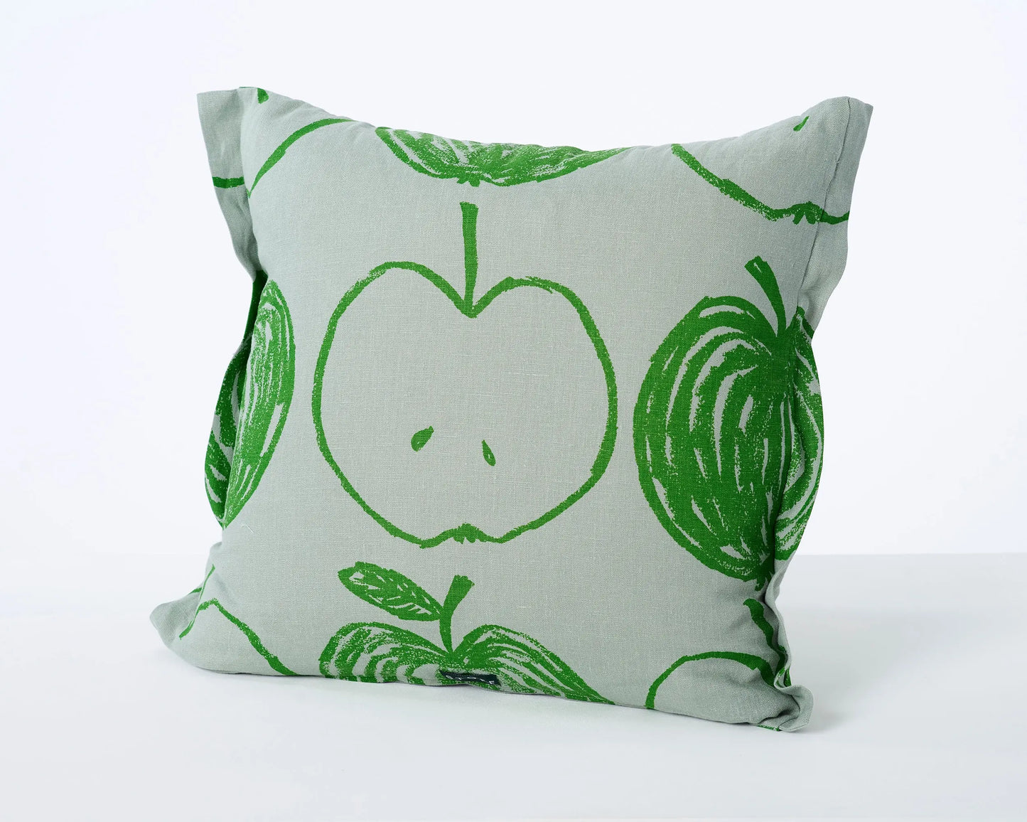 A is for Apple Cushion | Aquamarine Stoff Studios