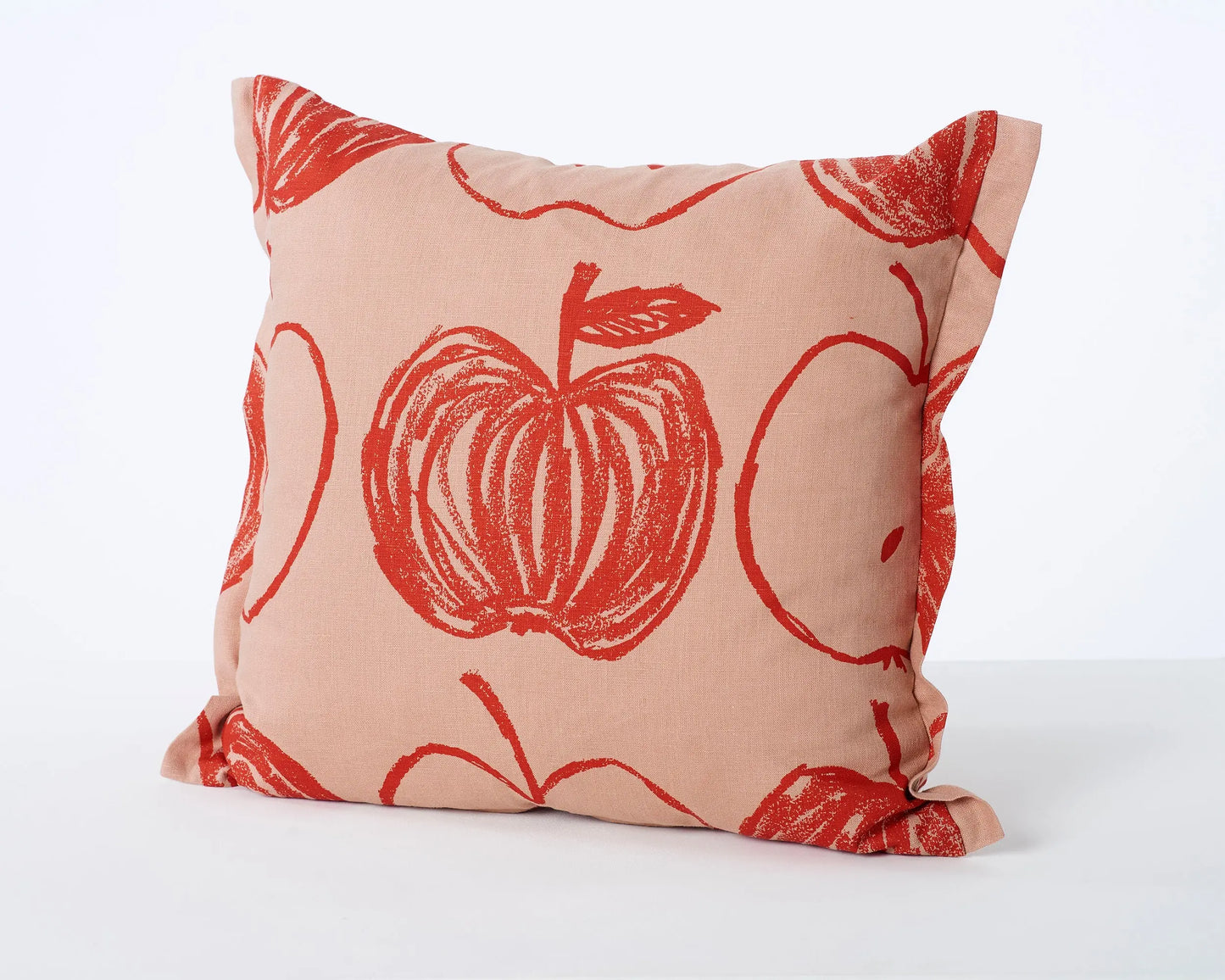 A is for Apple Cushion | Pink Stoff Studios