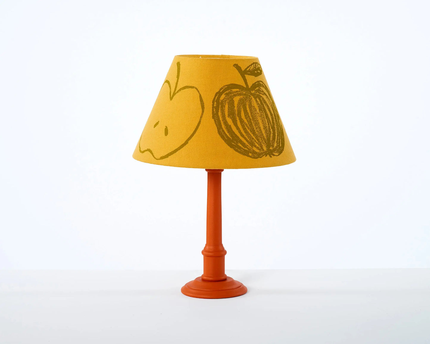 A is for Apple Lampshade | Yellow Stoff Studios