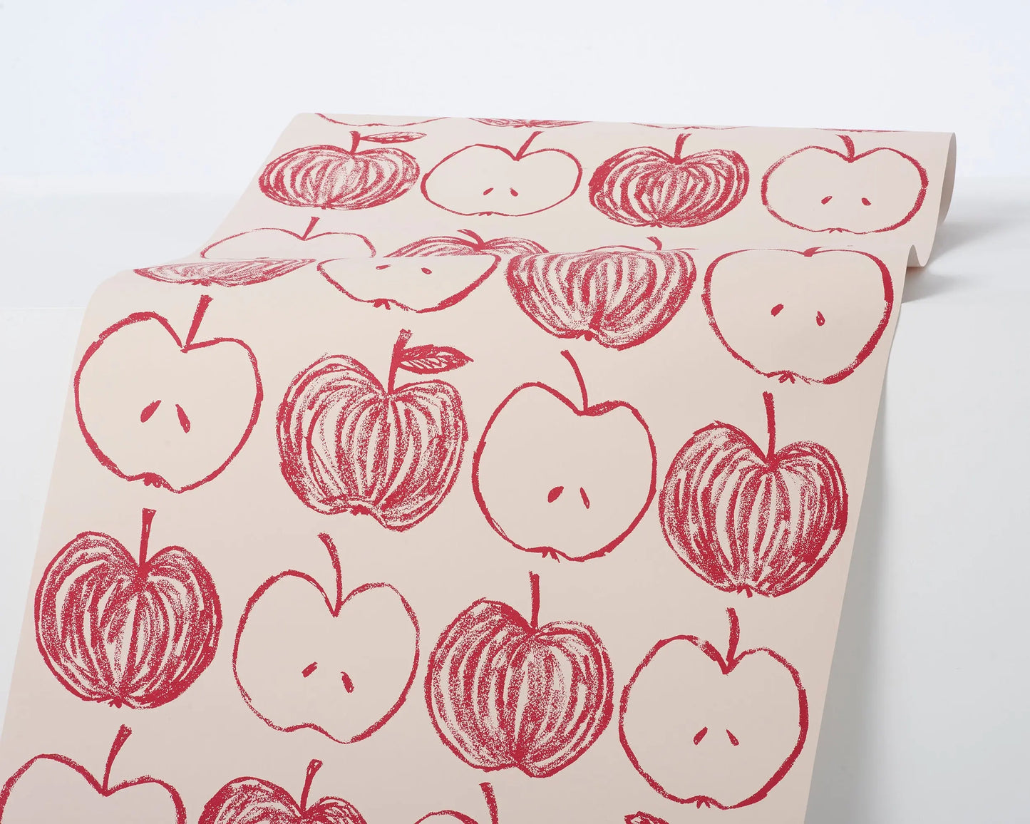 A is for Apple Wallpaper | Pink Stoff Studios