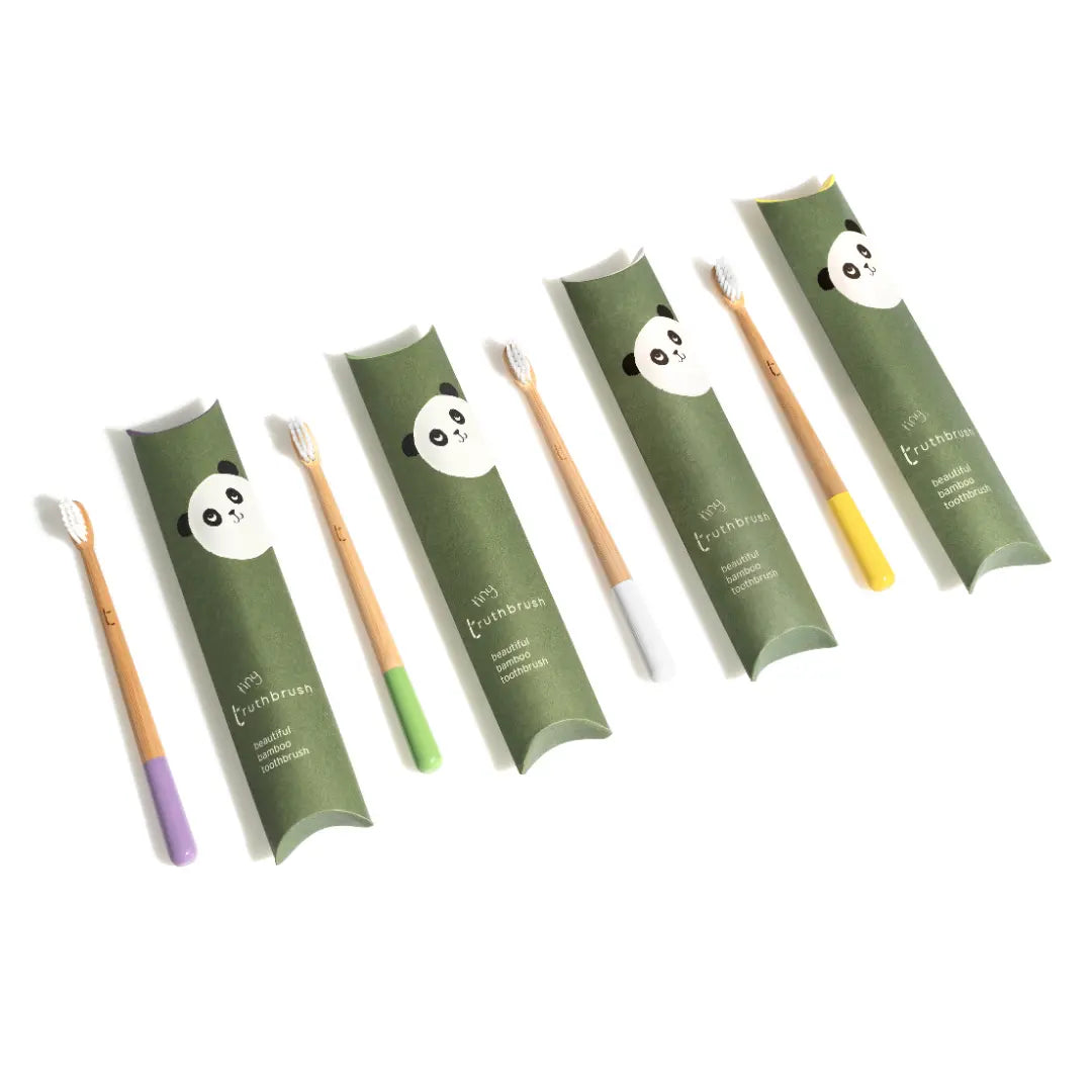 A years supply of the Tiny Truthbrush - beautiful bamboo toothbrush for children The Truthbrush