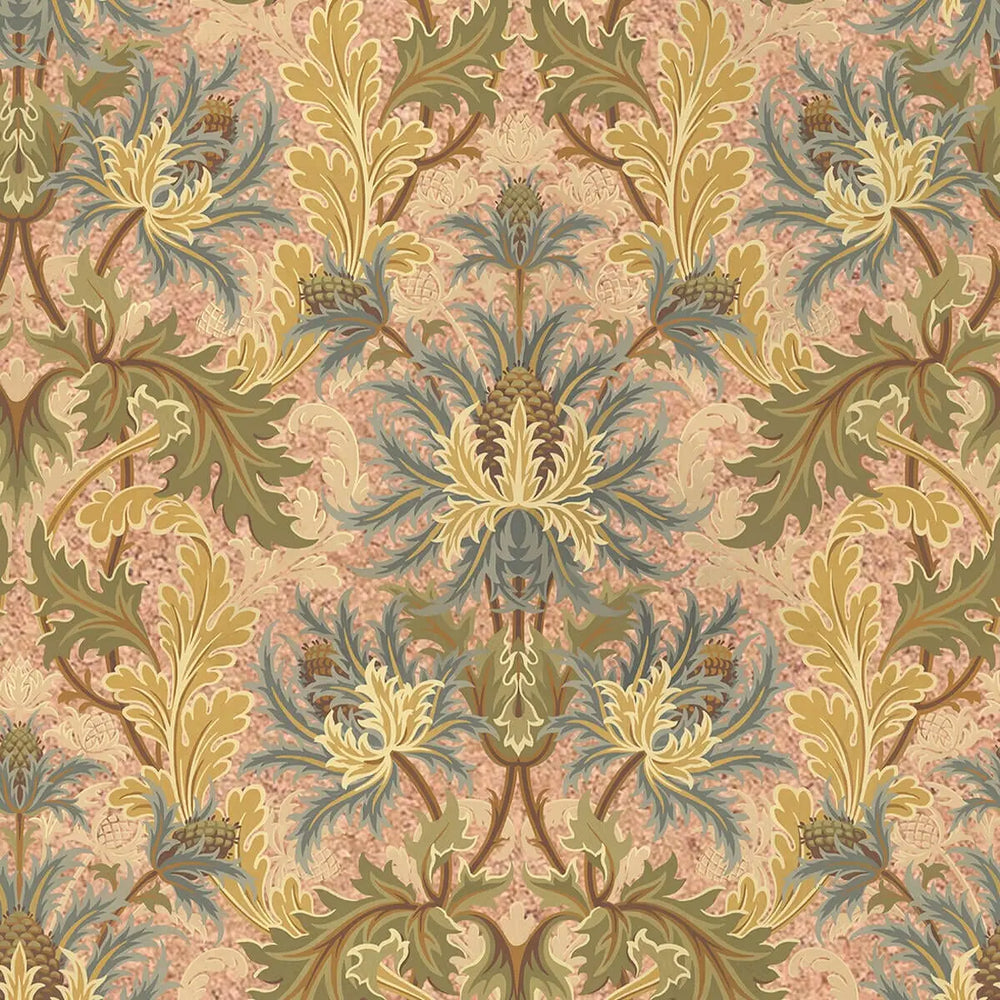 AQUIFOLIA Cork Wallpaper - Dahlia House of Hackney