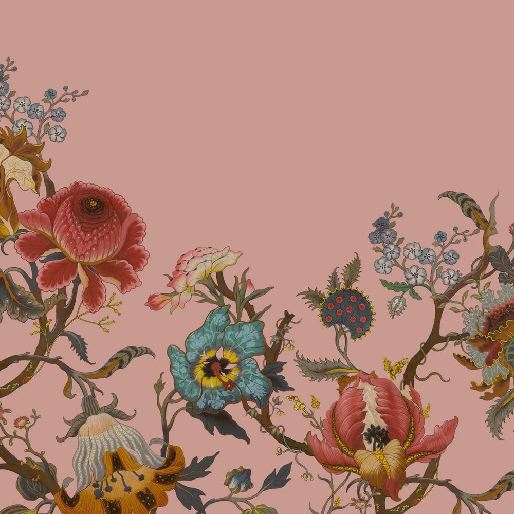 ARTEMIS CLIMBING WALLS Wallpaper - Blush House of Hackney