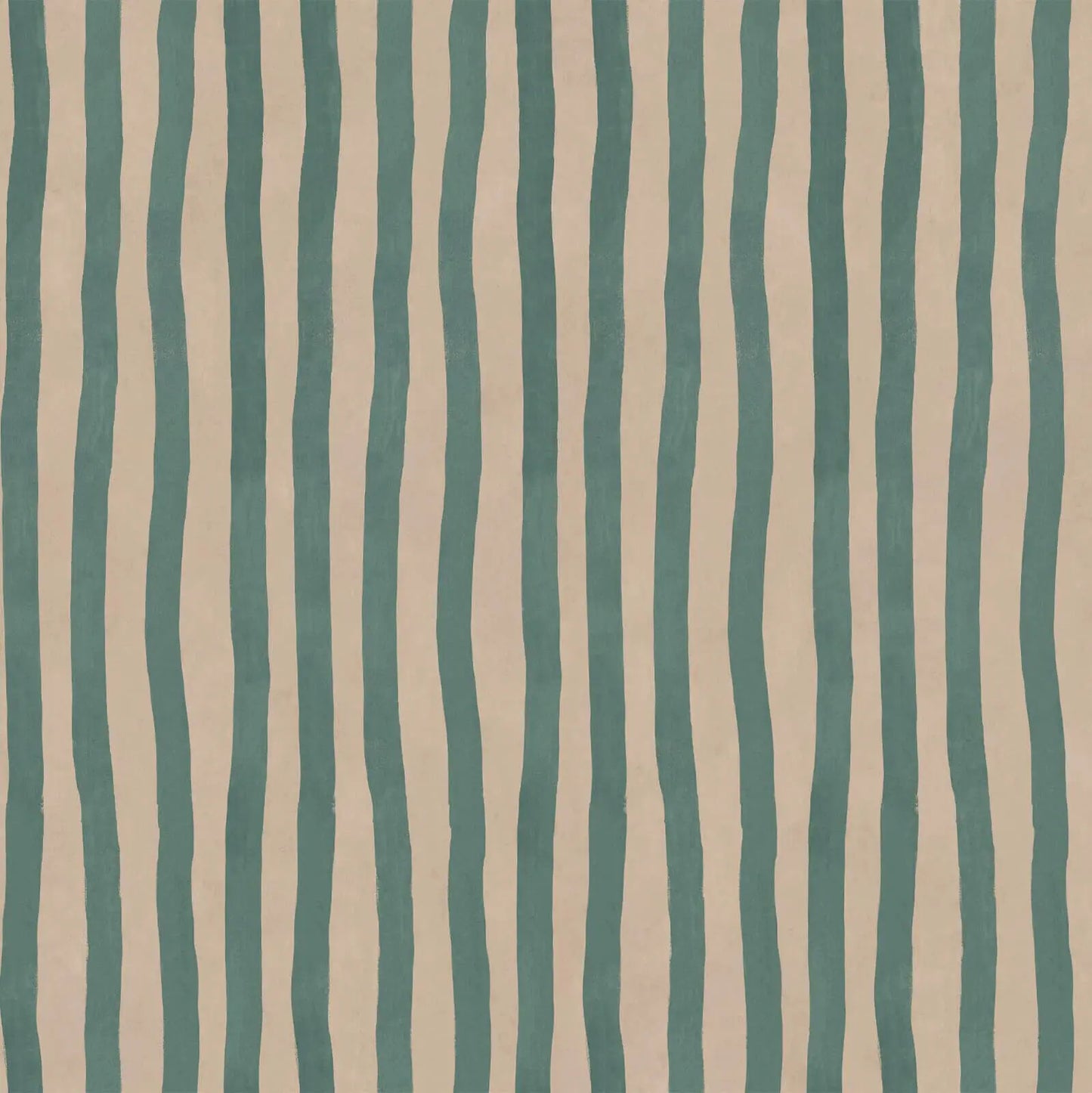ARTIST&#39;S STRIPE Wallpaper - Euphorbia &amp; Alabaster House of Hackney