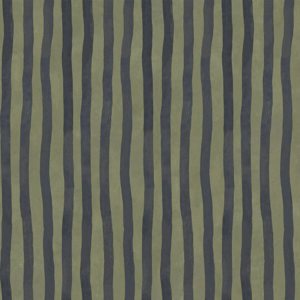 ARTIST&#39;S STRIPE Wallpaper - Laurustine &amp; Galaxias House of Hackney
