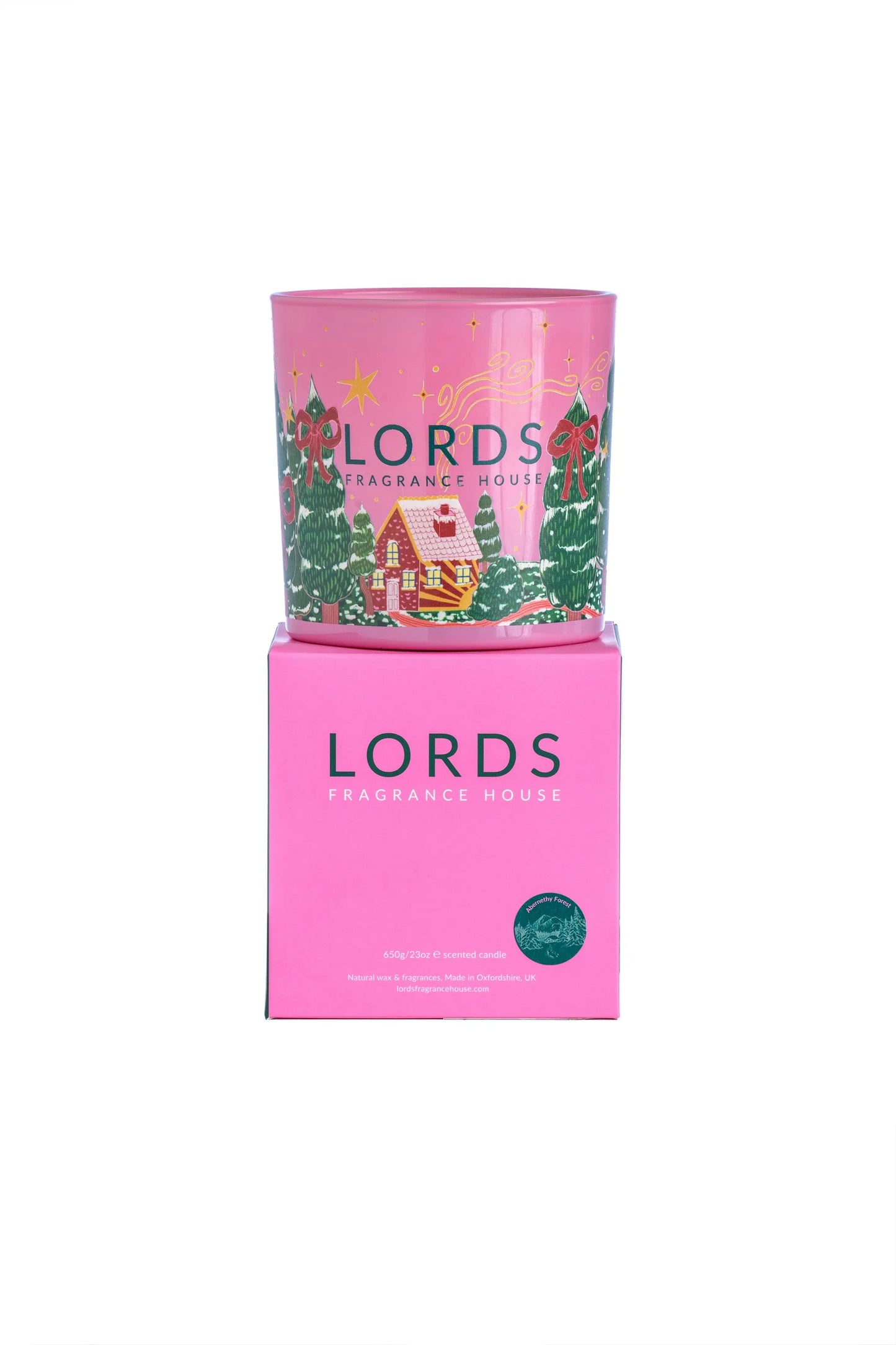 Abernethy Forest Winter Candle, 3 Wick NEW LORDS Fragrance House