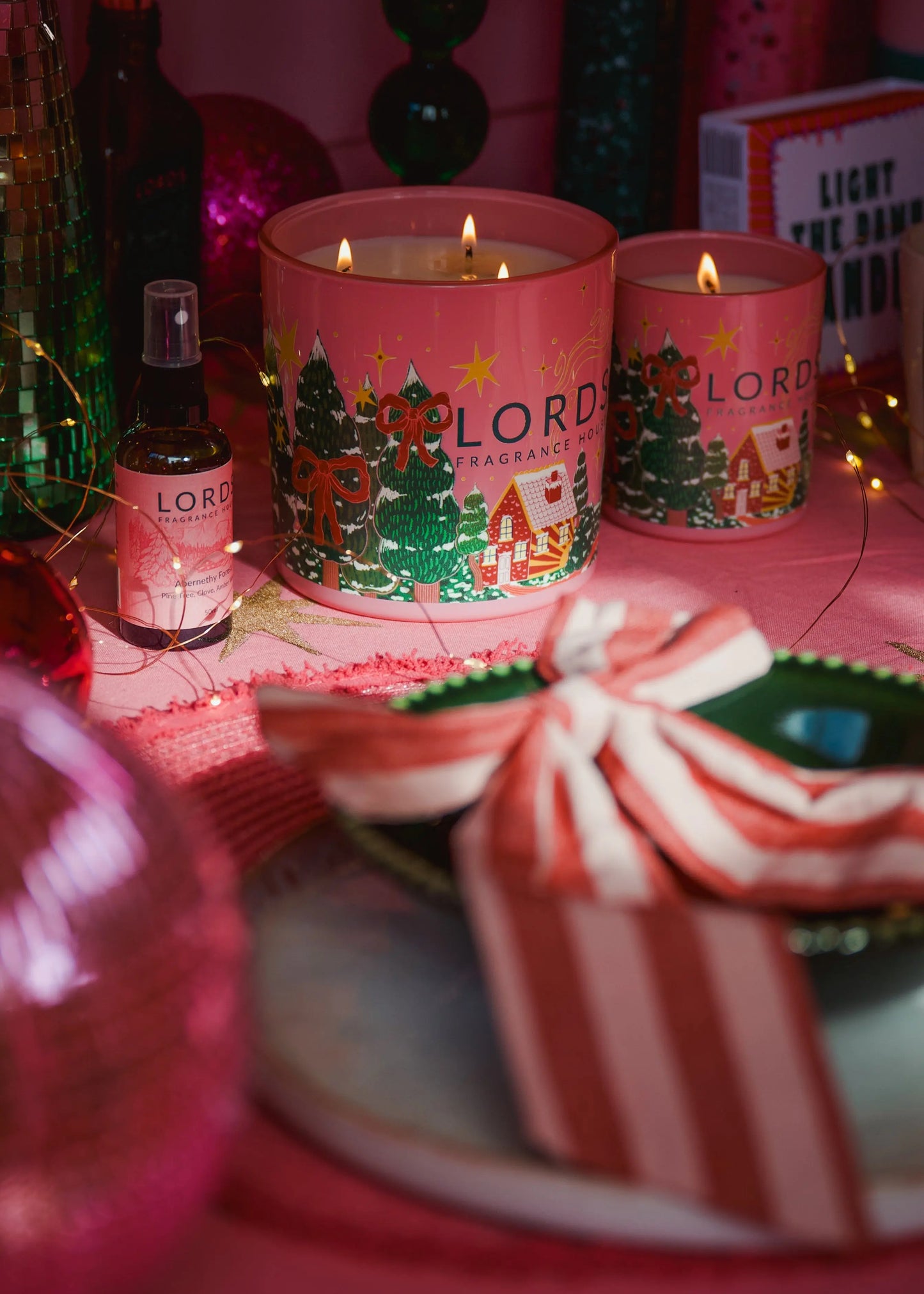 Abernethy Forest Winter Candle, 3 Wick NEW LORDS Fragrance House