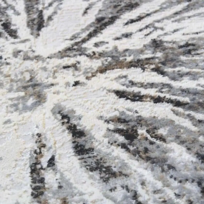 Abstract Burst Grey Rug | D149A The Rugs