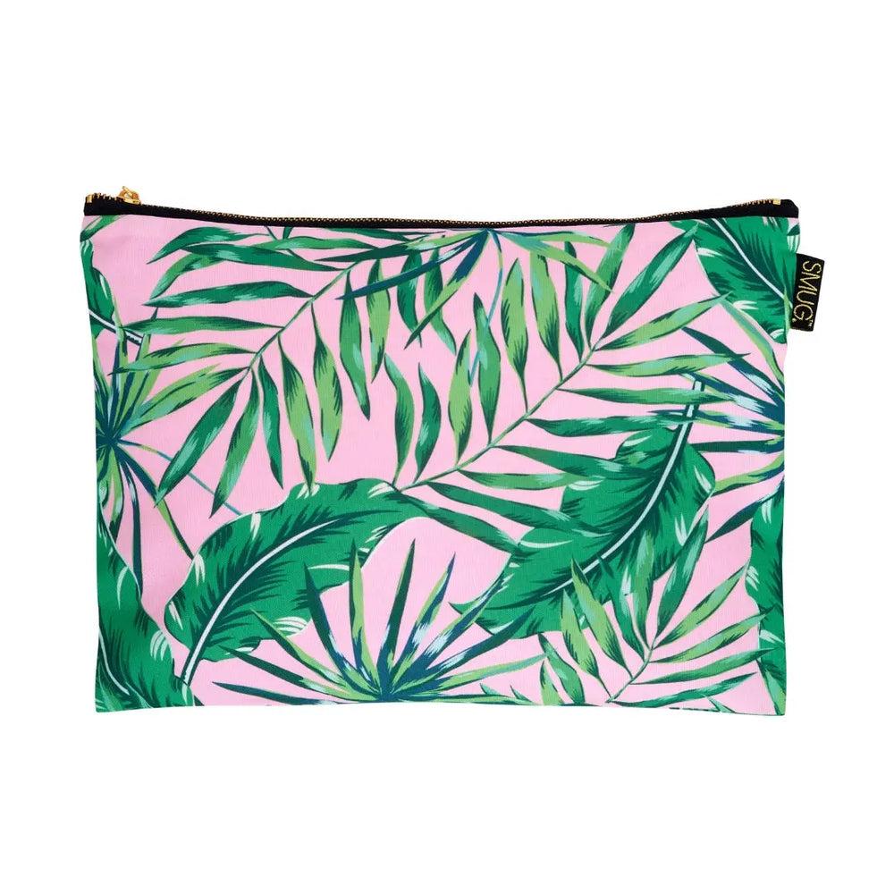 Accessories Bag - Palm Print SMUG