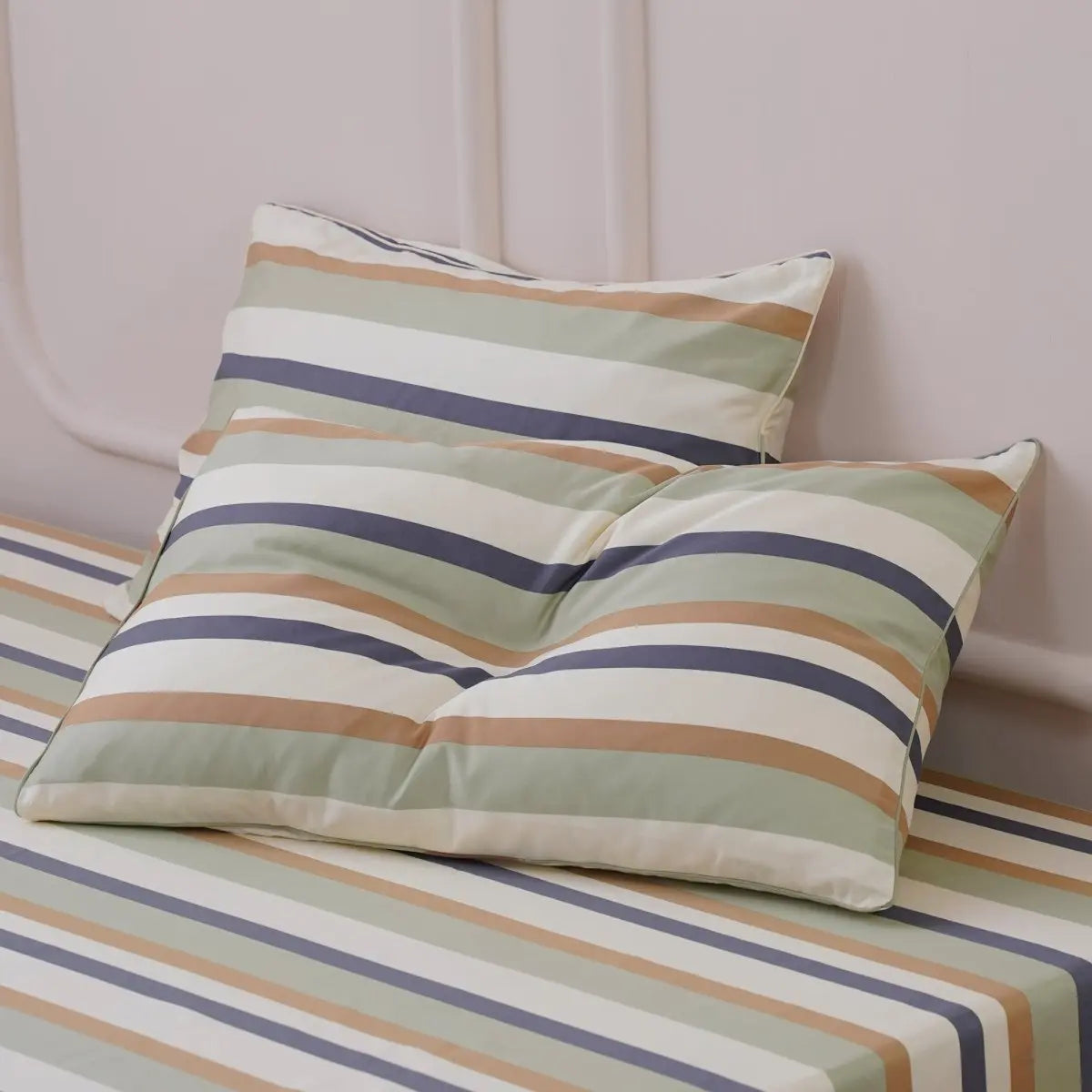 Ackly Bamboo - Harmony Stripe Pillowcases Pair SHEET STORY