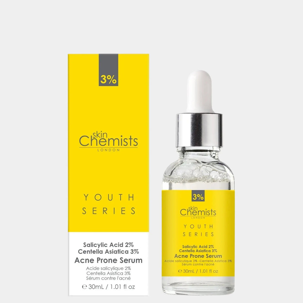 Acne Prone Serum Salicylic Acid 2%, Centella Asistica 3% 30ml skinChemists