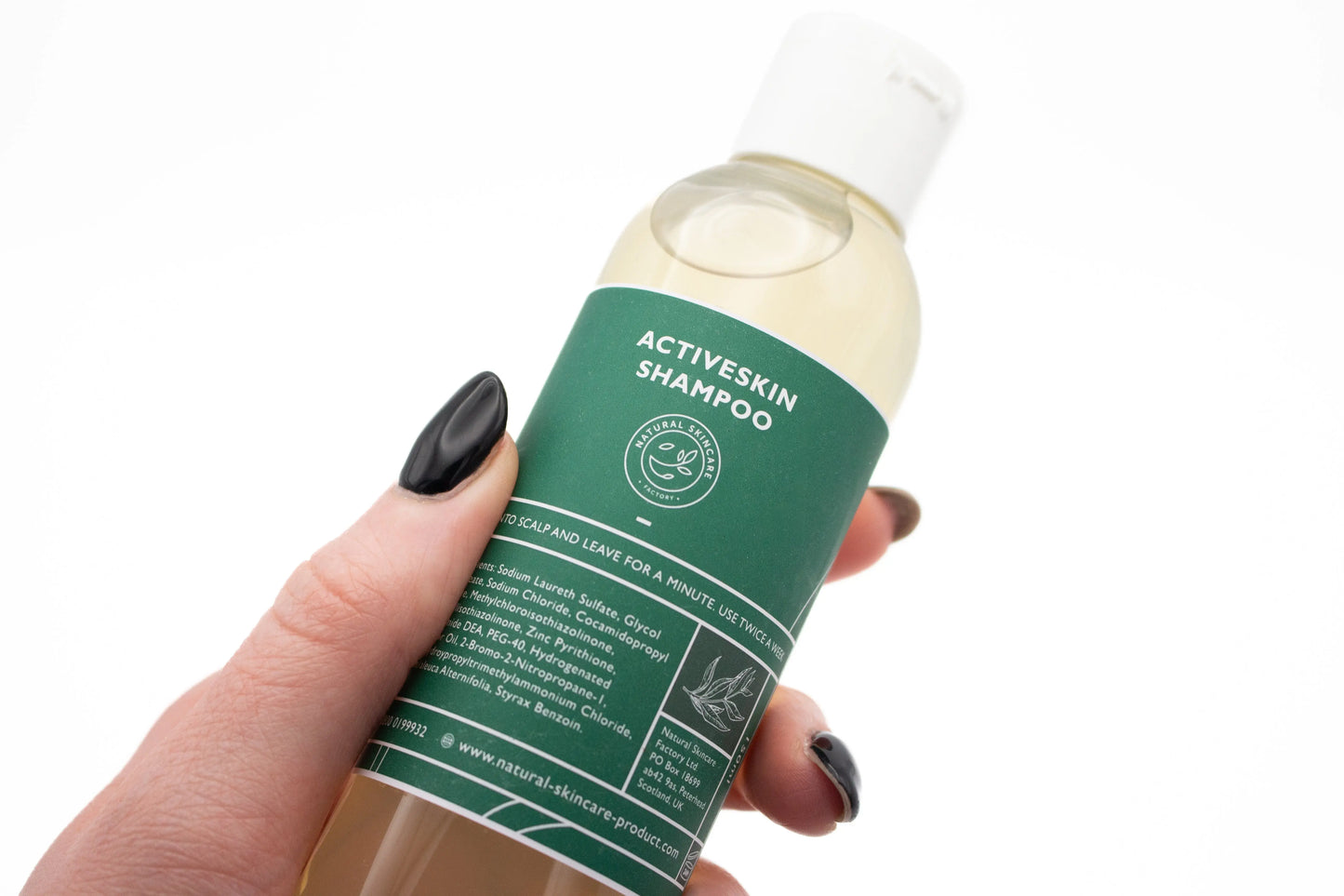ActiveSkin Shampoo Natural Skincare Factory