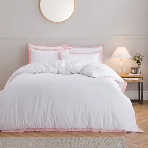 Adair Oxford Edge Duvet Cover & Pillowcase Set Dunelm